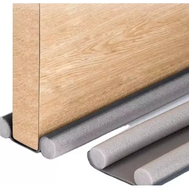 4 Protector Doble Aislante De Frío Polvo Para Puerta Ventana