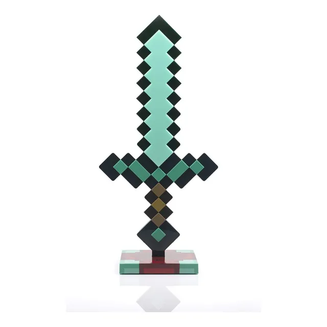 Lámpara Usb Minecraft Sword Para Computadora