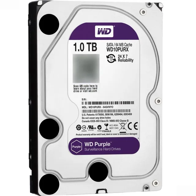 Disco Duro Interno 1tb Videovigilancia Western Digital