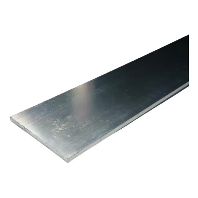 Barra Chata Alumínio 2 X 1/8 (50mm X 3mm) C/ 1,50mt