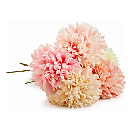 Flor Artificial Con Tallo Grande Ideal Topiario Decoración