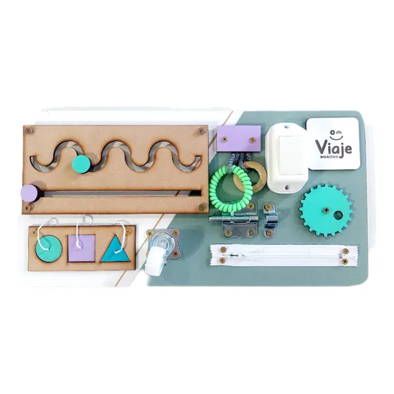 Tablero Didactico Niño-sensorial-estimulacion Temprana