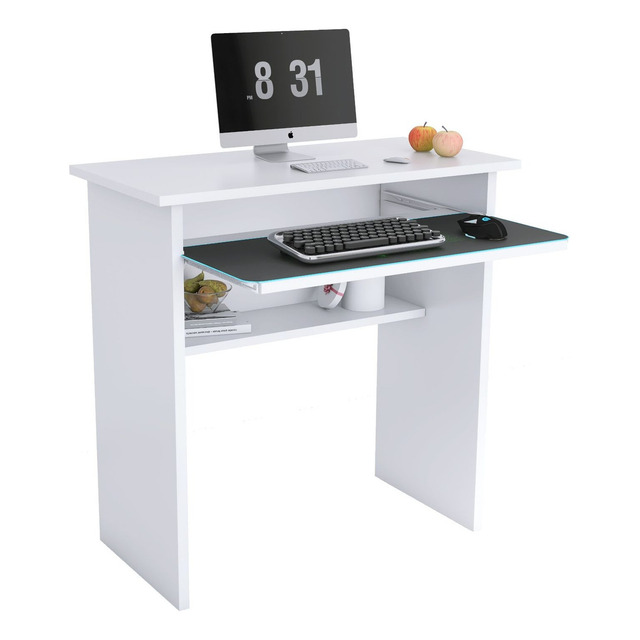 Escrivaninha Estudo Home Office Industrial Pra EscritĂłrio Cor Branco Ajl Mesa Multiuso Escrivaninha Estudo Home Office Industrial Pra EscritĂłrio Cor Branco Ajl Mesa Multiuso