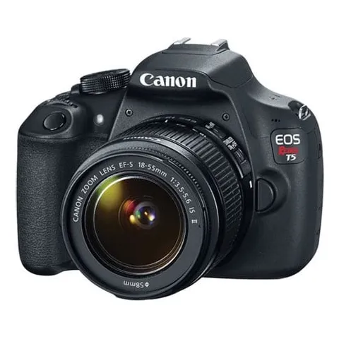 Canon Rebel T5 Black 18-55mm Is Ii Pack Completo