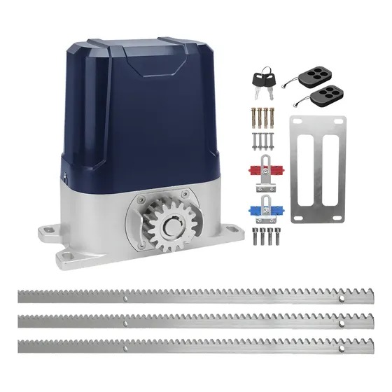 Motor Motortek 800kg Corredizo 3m Acero Control Remoto 50 Hz | Cuotas sin interés
