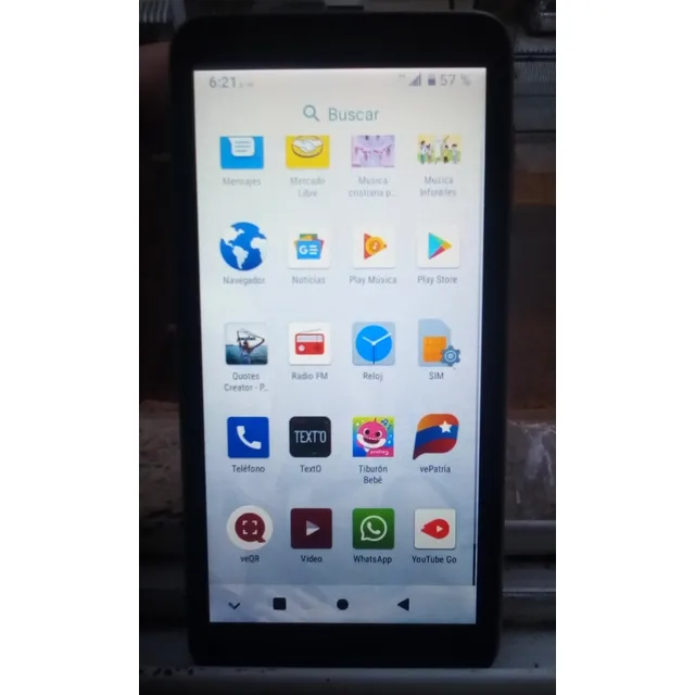 Teléfono Celular Zte Blade L8 Usado Funcionando Detalles