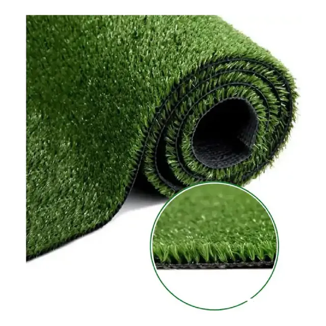 Alfombra Cesped Sintetico 10mm Economico 2 X 2,5 ( 5 M2)