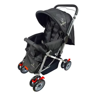 Carrinho De Bebe Bamboo Mosquiteiro Reversivel Preto + Bolsa Carrinho De Bebe Bamboo Mosquiteiro Reversivel Preto + Bolsa