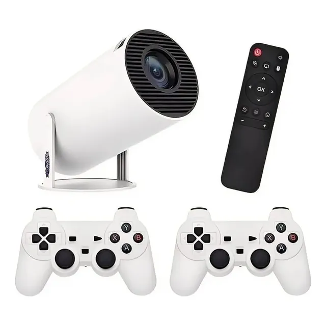 Proyector Gamer 4k Con Control Y Juegos Incluidos