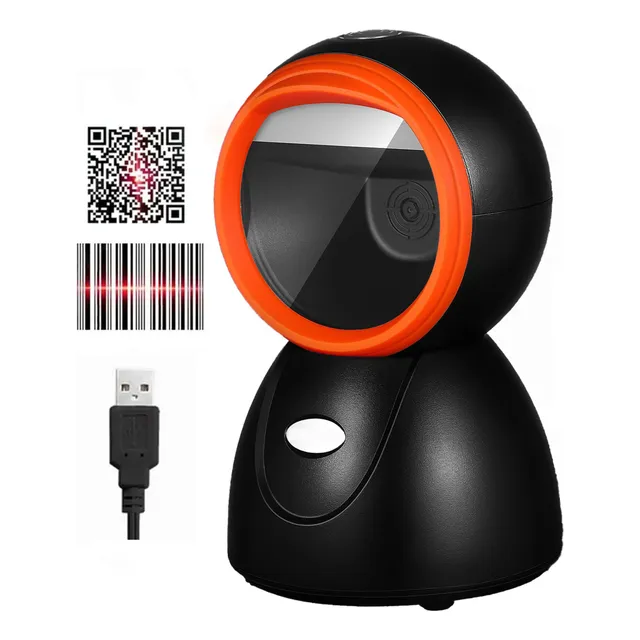 Escáner De Código De Barras De Escritorio 1d/2d/qr Lector Qr