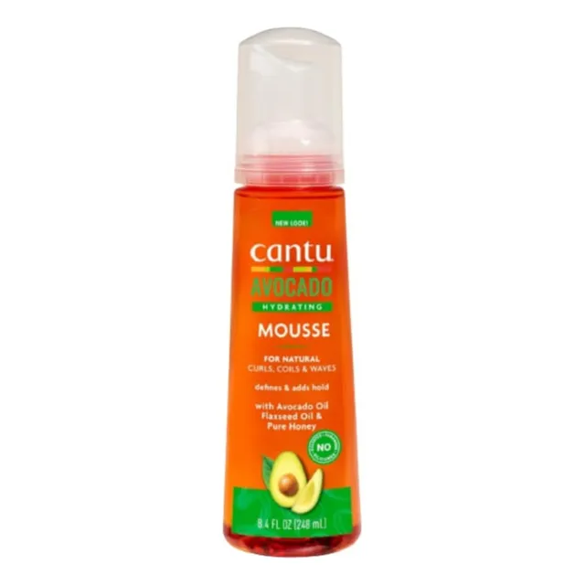 Cantu Mousse Con Aceite De Aguacate Hidratante 248ml