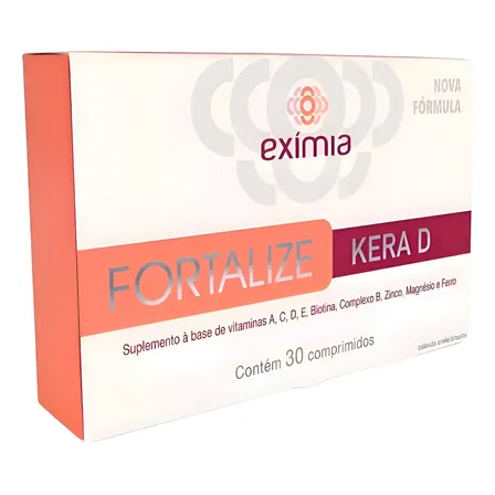 Exímia Fortalize Kera D Com 30comprimidos