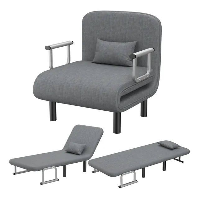 Sillón Sofa Cama Hogar Plegable Reclinable Confort