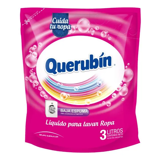 Jabón Líquido Querubín Pemium Doypack 3l