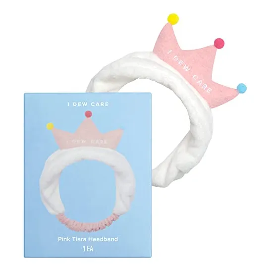 I Dew Care Face Wash Headband - Brown Bear  Spa Day, 23k28