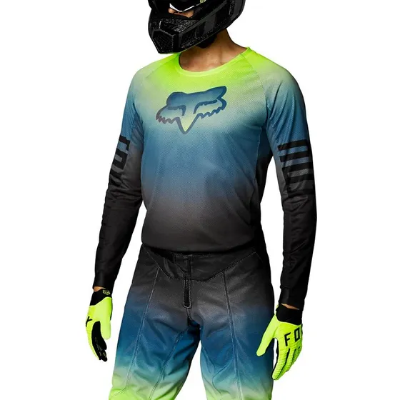 Fox Equipo Motocross Equipo Fox Airline Reepz Blk Ylw