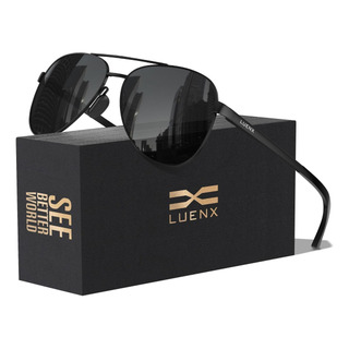 Luenx Gafas De Sol De Aviador Para Hombres Y Mujeres, Tonos Luenx Gafas De Sol De Aviador Para Hombres Y Mujeres, Tonos