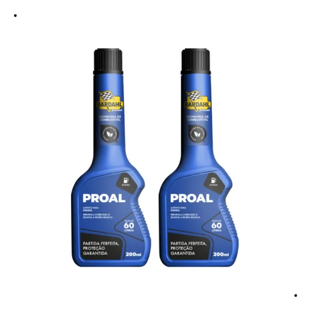 Aditivo Para Etanol Álcool Bardahl Proal 200ml 2 Unidades