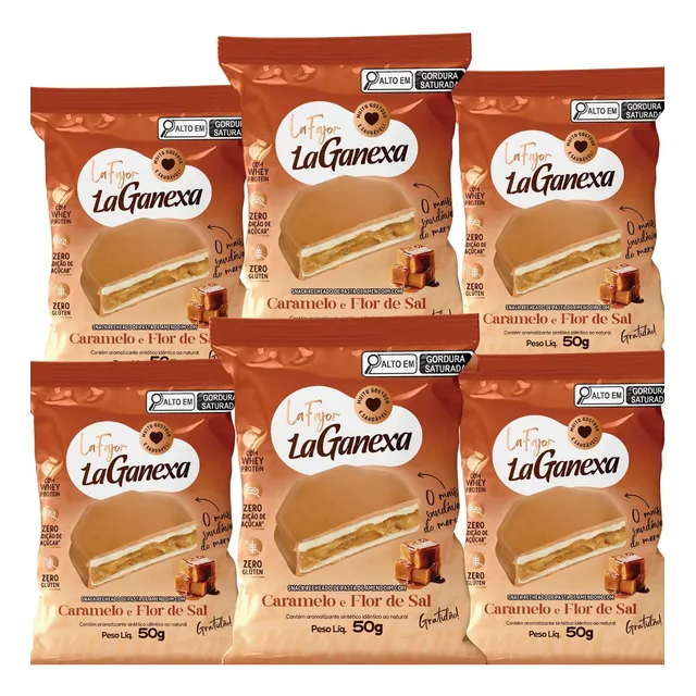 Suplemento 6 Uni Snack La Fajor La Ganexa Sabores Variados