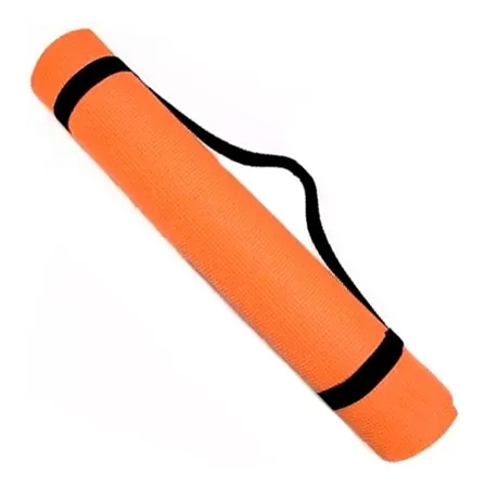 Mat Yoga 6 Mm  Pack X10   Doble Color 6mm  Naranjo Gris