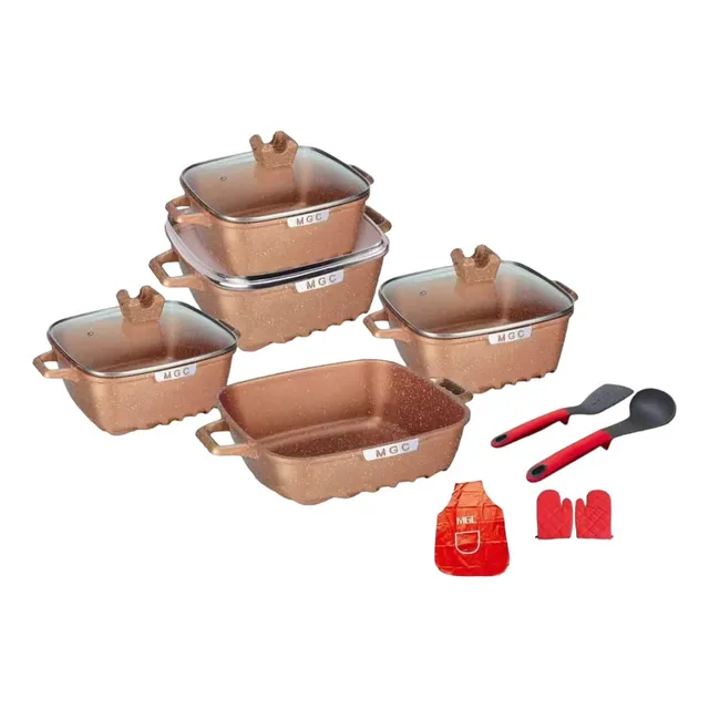 Nuevo Juego De Ollas Mgc Para Todo Tipo De Cocina 10 Pcs