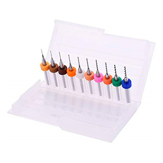 Set 10 Brocas Tungsteno 0.3-1.2 Mm Pcb Router Cnc Set 10 Brocas Tungsteno 0.3-1.2 Mm Pcb Router Cnc