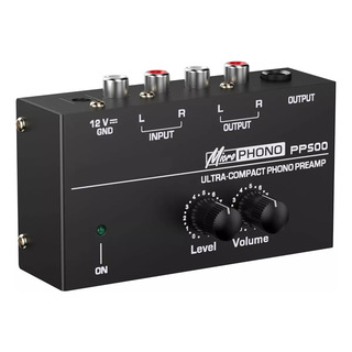 Preamplificador Phono De Vinilo Compacto Con Control De Vol Preamplificador Phono De Vinilo Compacto Con Control De Vol