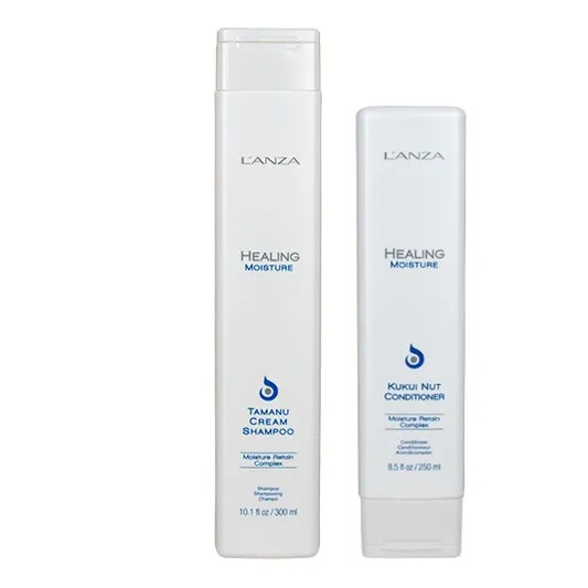 Kit Moisture Lanza Shampoo Tamanu E Condicionador Kukui
