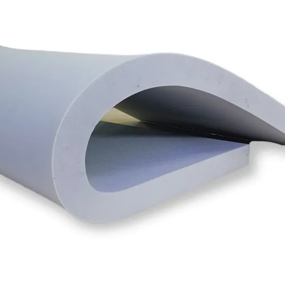 Lamina De Goma Espuma Gris  4 Pulgadas 2x1
