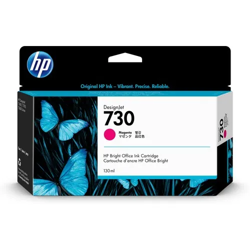 Hp 730 Magenta 130ml Tinta Amplio Formato P2v63a