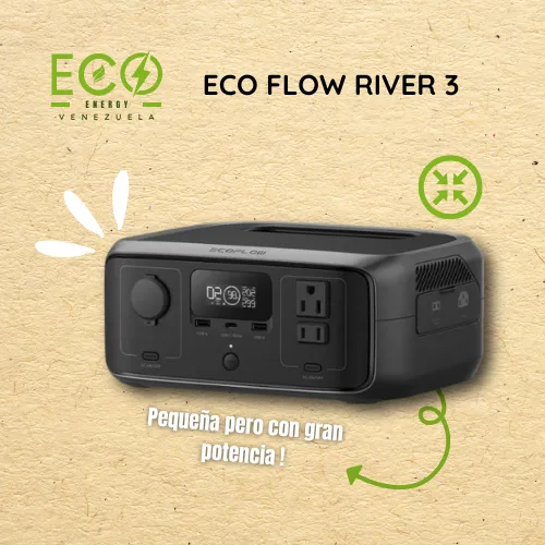 Ecoflow River 3 - Estación De Energia Portátil