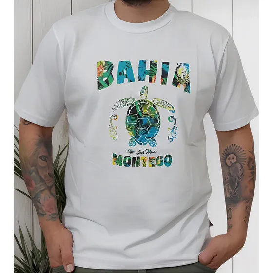 Remera Hombre Bahía Montego Little Jahmaica 100% Algodón