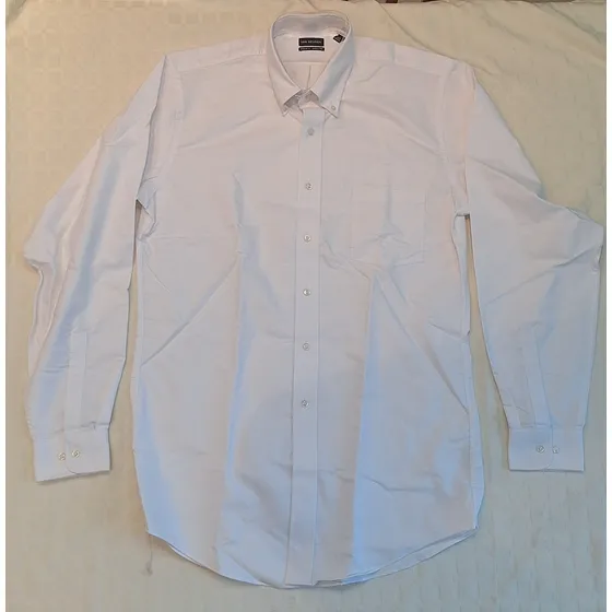 Camisa Manga Larga Blanca L Long