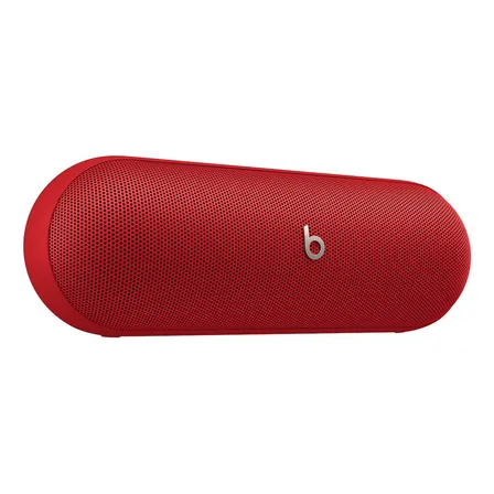 Bocina Beats Pill Con Bluetooth Y Carga Portátil Mediante Usb-c, Hasta 24 Horas De Batería, Clasificación Ip67 De Resistencia Al Agua Y Al Polvo, Compatibilidad Con Apple Y Android Rojo Audaz