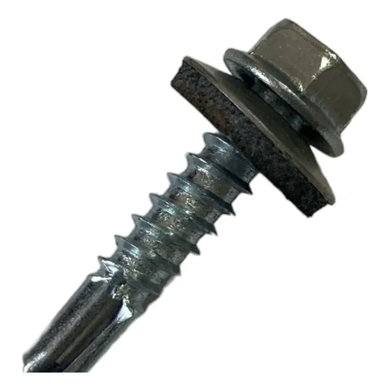 100 Tornillos Autoperforantes 12x1 Con Golilla