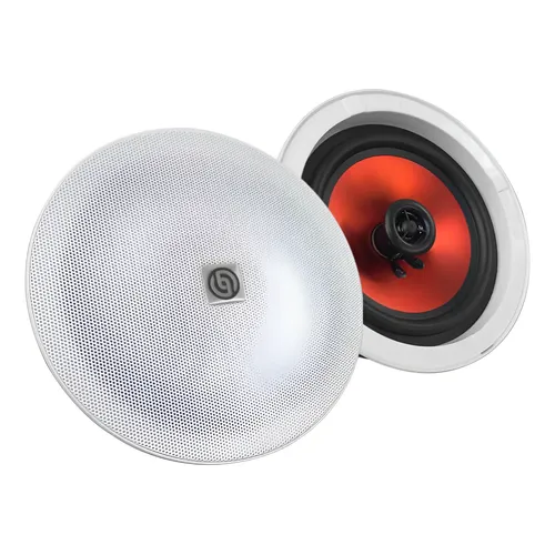 Yamaha NS-IC600 Altavoces empotrados en techo de 2 vías de 110 vatios de 6.5 pulgadas - Par (blanco Yamaha NS-IC600 Altavoces empotrados en techo de 2 vías de 110 vatios de 6.5 pulgadas - Par (blanco