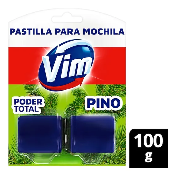 Pastilla Para Inodoro Vim Pino 100g