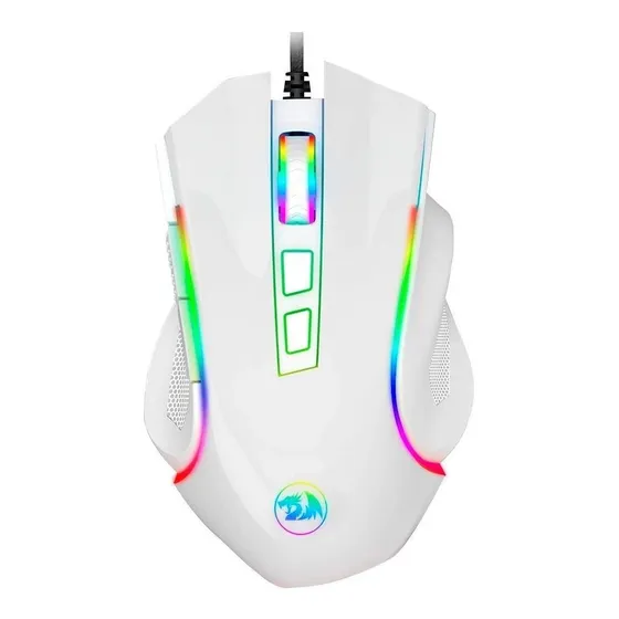 Mouse De Juego Redragon Rgb Griffin M607 Blanco