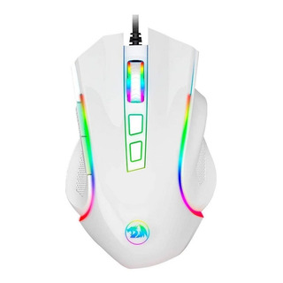 Mouse De Juego Redragon Rgb Griffin M607 Blanco Mouse De Juego Redragon Rgb Griffin M607 Blanco