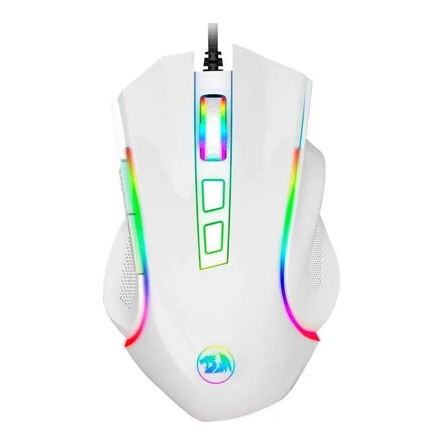 Mouse De Juego Redragon Rgb Griffin M607 Blanco