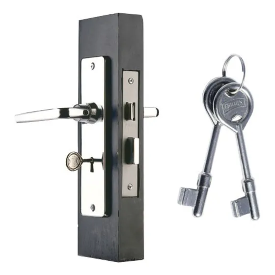 Cerradura P/baño Manija Manija Corta Cromo