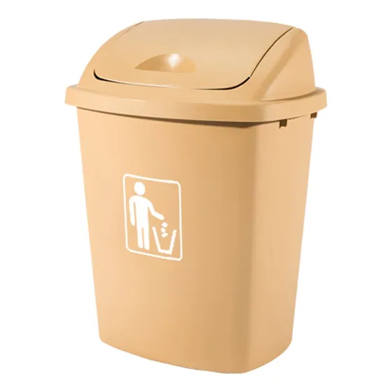 Bote Basura Cocina 6.6 Galon Tapa Abatible Plastico Para