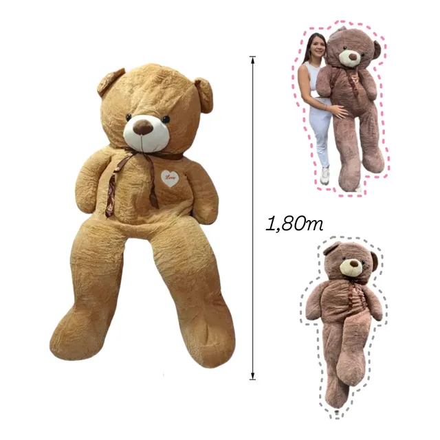 Oso Marrón Grande. Peluche Gigante