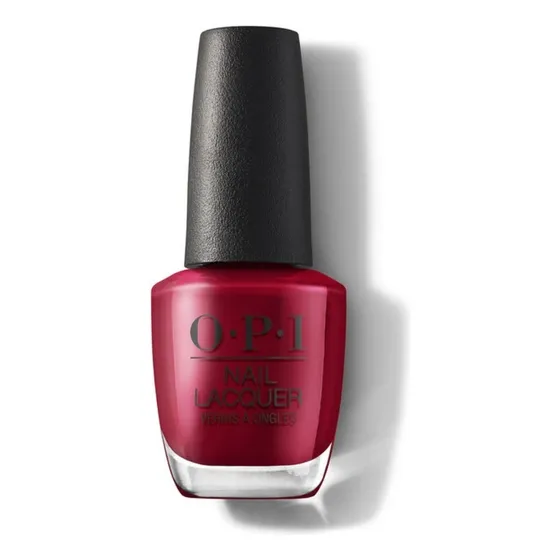 Opi Nail Lacquer Shine Bright Red-y For The Holidays X15ml Color Rojo oscuro