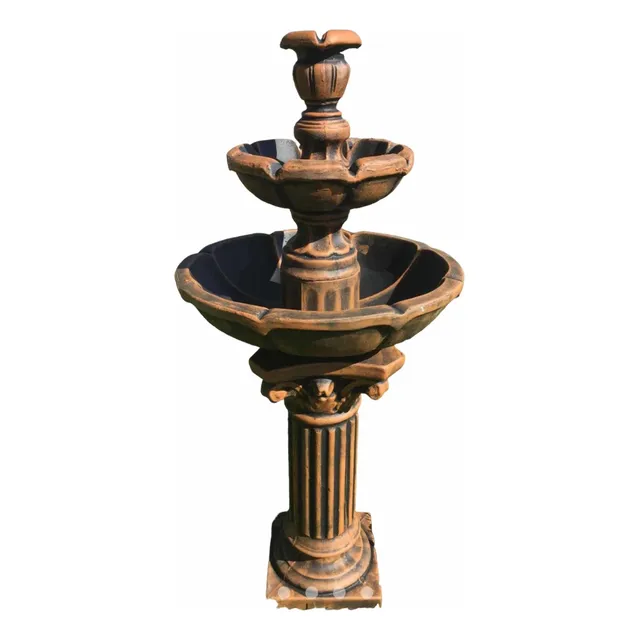 Fuente Para Jardin De Hormigon Hermosa De 1,35 M De Alto