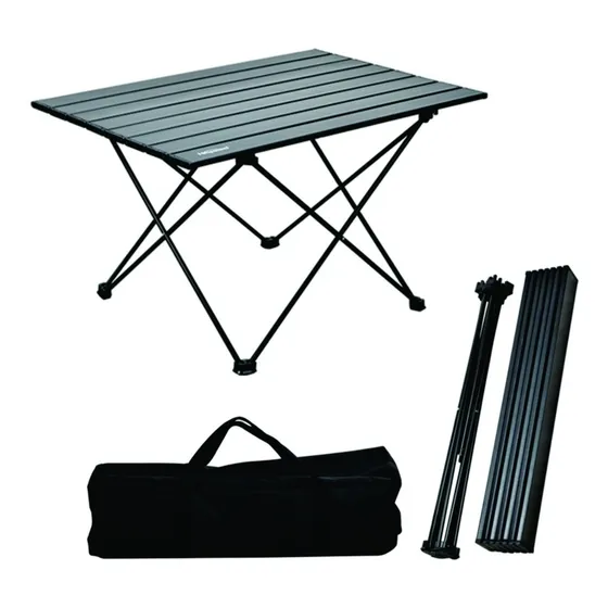Mesa Enrollable Aluminio Ultra Liviana +bolso 68x47x46 Rc