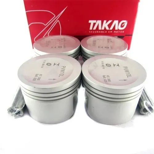 Jogo De Pistões Takao Vw Gol 1.0 8v At Mi Alcool