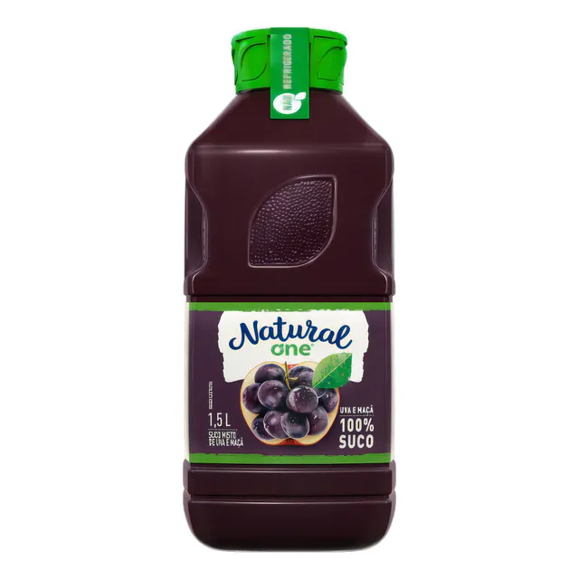 Suco de uva e maçã Natural One Ambiente líquido sem glúten 1.5 L