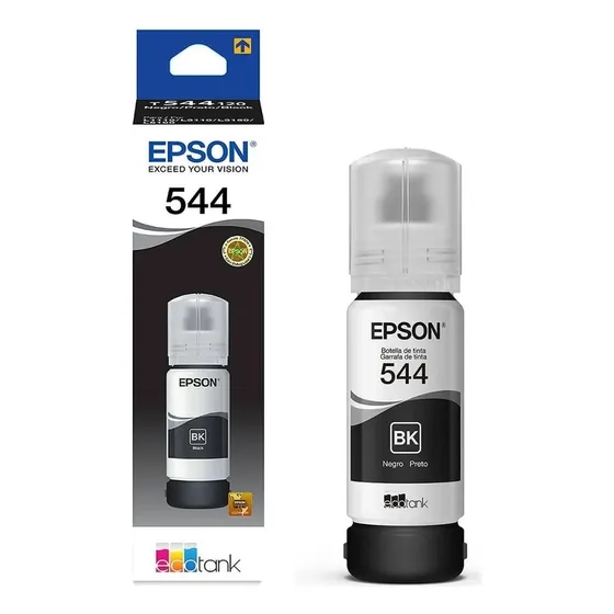 Tinta De Impressora Epson 544 Black/preto 65 Ml  T544120-al