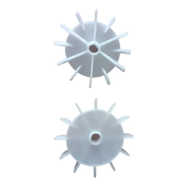  Aspa Ventilador Plástica Para Bomba De Agua Pvc 1/2 Hp 